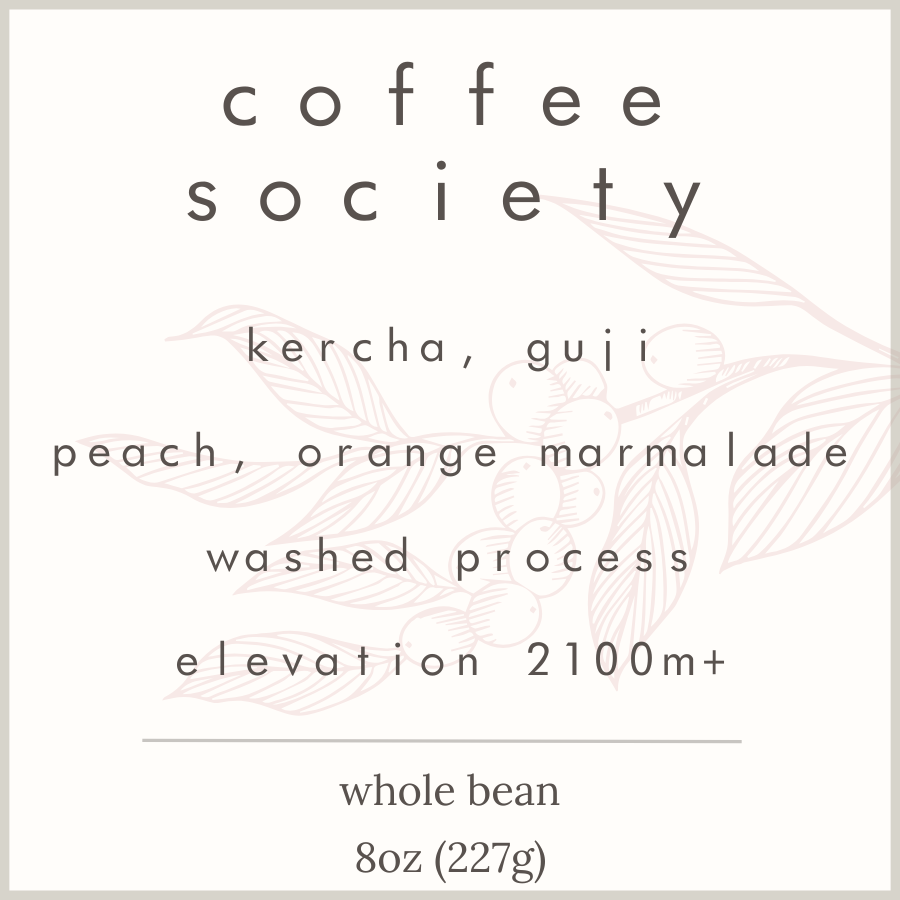 KERCHA, GUJI - WET PROCESS (WASHED)