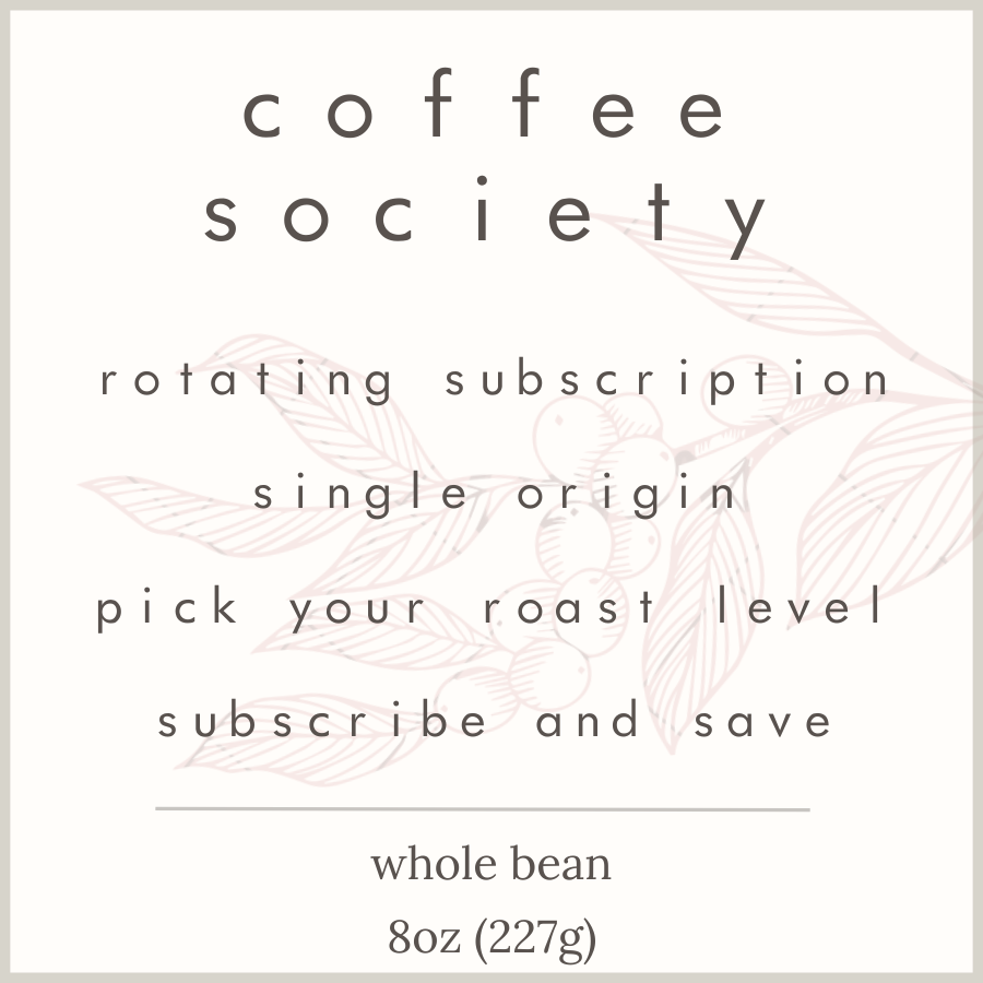 ROTATING COFFEE SUBSCRIPTION