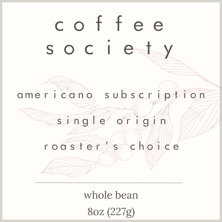 AMERICANO - COFFEE SUBSCRIPTION