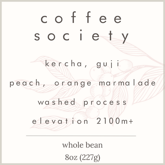 KERCHA, GUJI - WET PROCESS (WASHED)